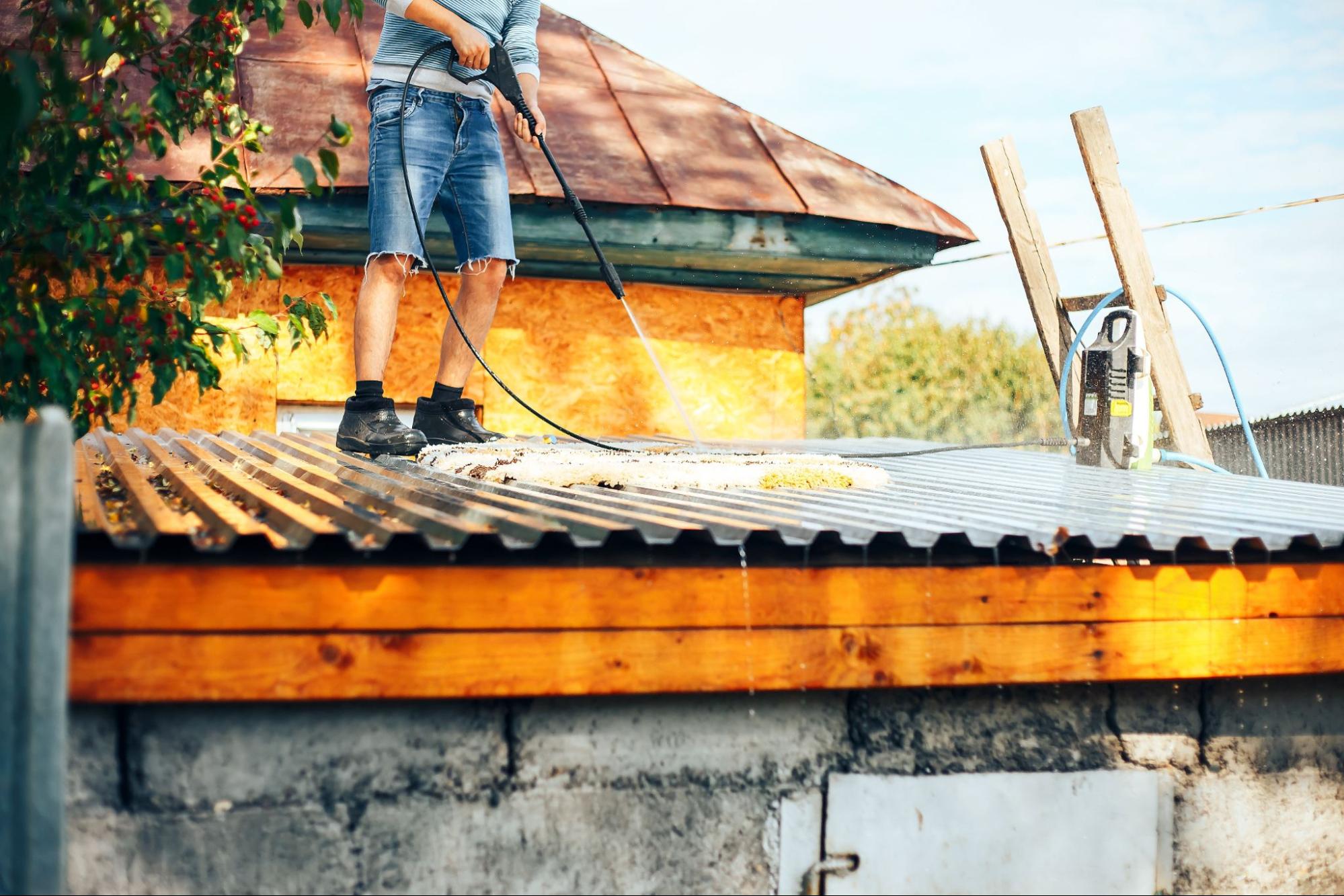 Read more about the article Roof Pressure Washing vs. Soft Washing: Which Is Better for Your Home?